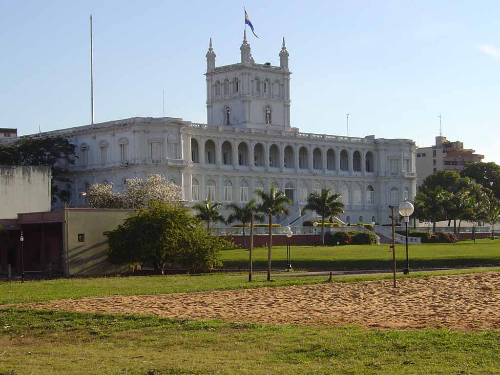 Regierungspalast der Hauptstadt Asuncion in Paraguay
