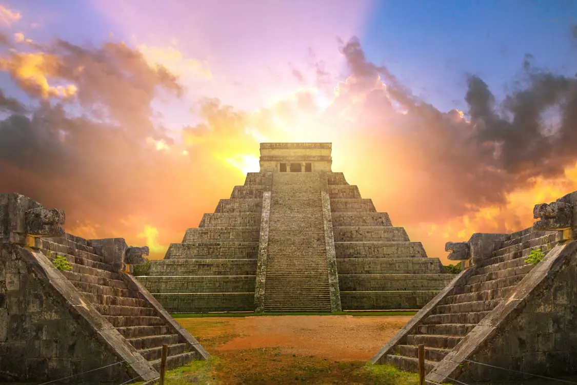Maya-Tempel in Mexiko