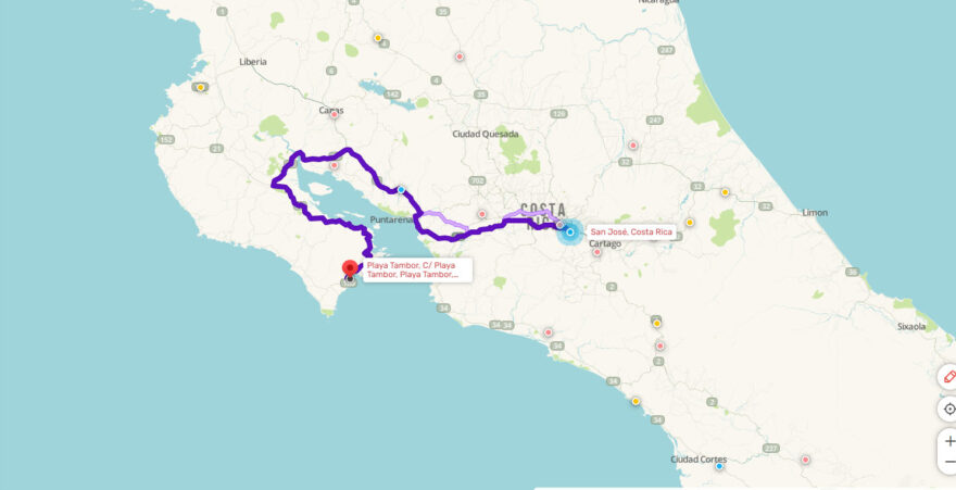Costa Rica Navigation - Navigationsgerät oder App?